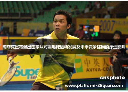 陶菲克宣布退出国家队对羽毛球运动发展及未来竞争格局的深远影响